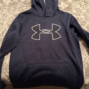Under Armour Kids' Dark Blue Hoodie